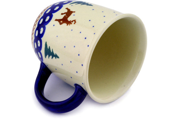 Mug 12 oz Reindeer Pines Theme
