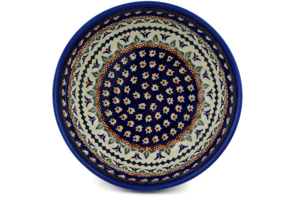 cereal bowl 7" Floral Peacock Theme UNIKAT