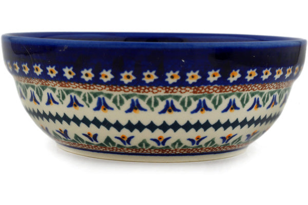 cereal bowl 7" Floral Peacock Theme UNIKAT
