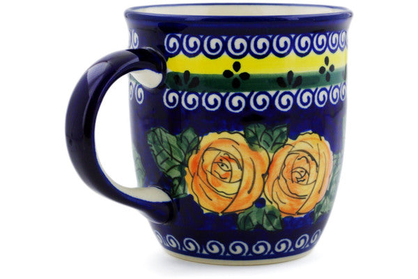 Mug 12 oz Cabbage Roses Theme